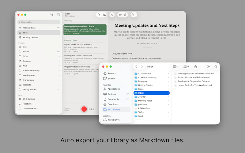 Signal Recorder SR-7 screenshot 4