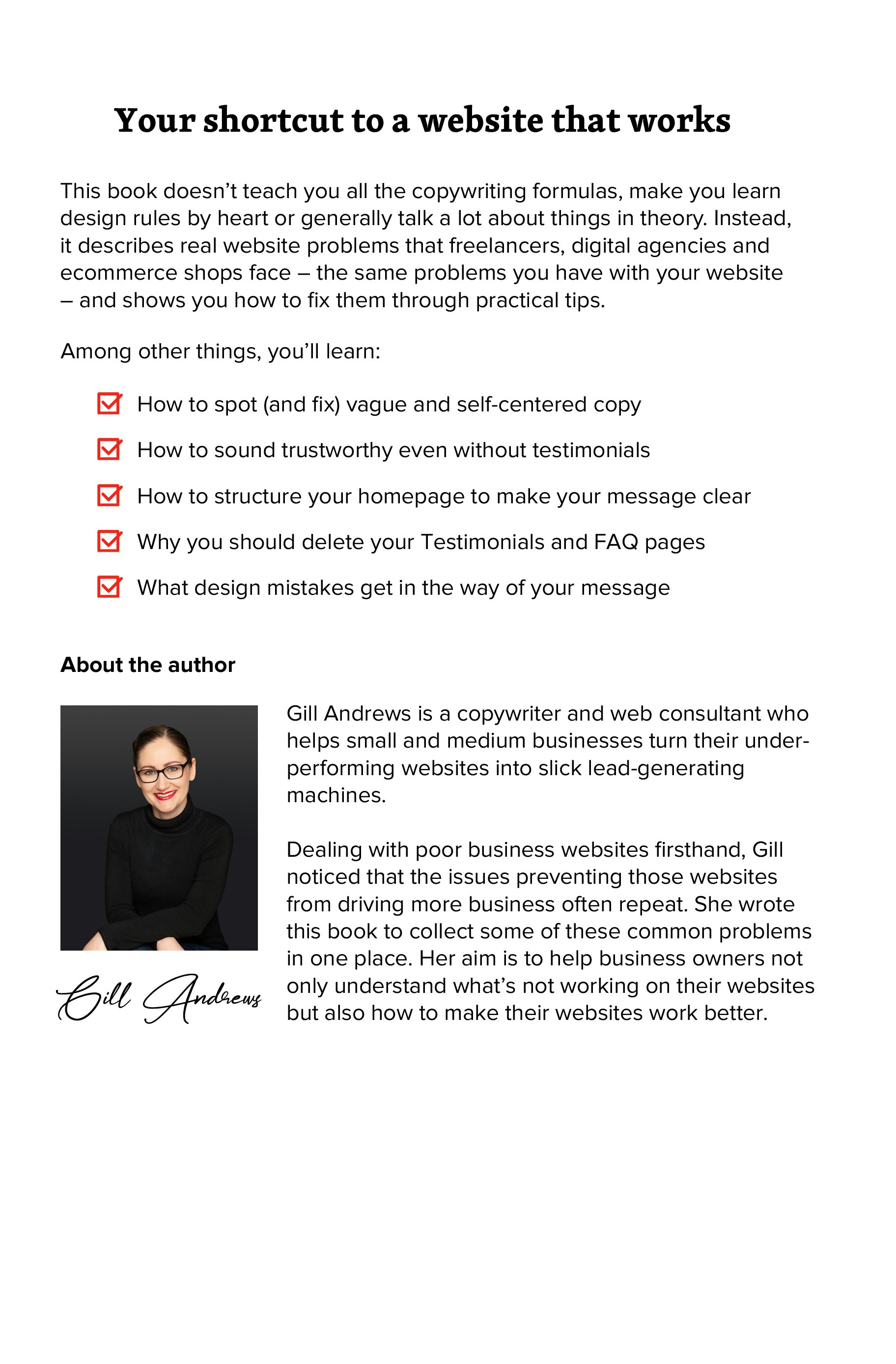 [Book] Making Your Website Work gallery image