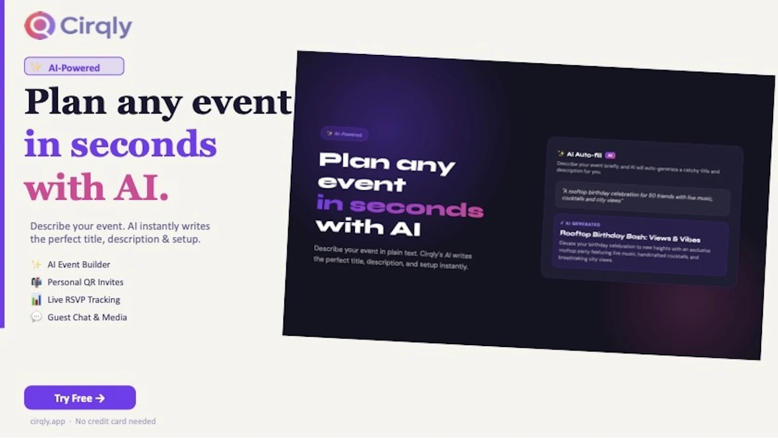 Cirqly Event Planner screenshot 3