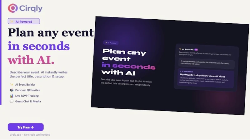Cirqly Event Planner screenshot 3