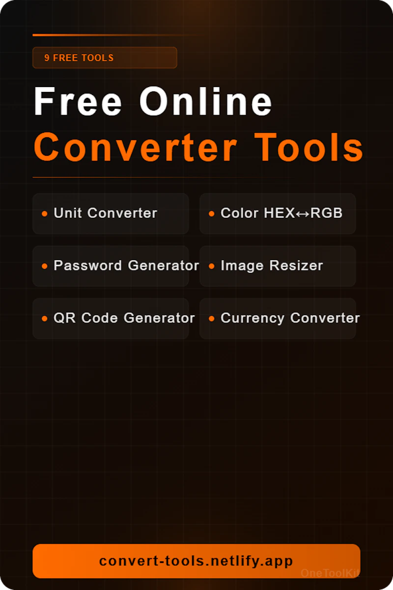 OneToolKit — Free Online Tools screenshot 1