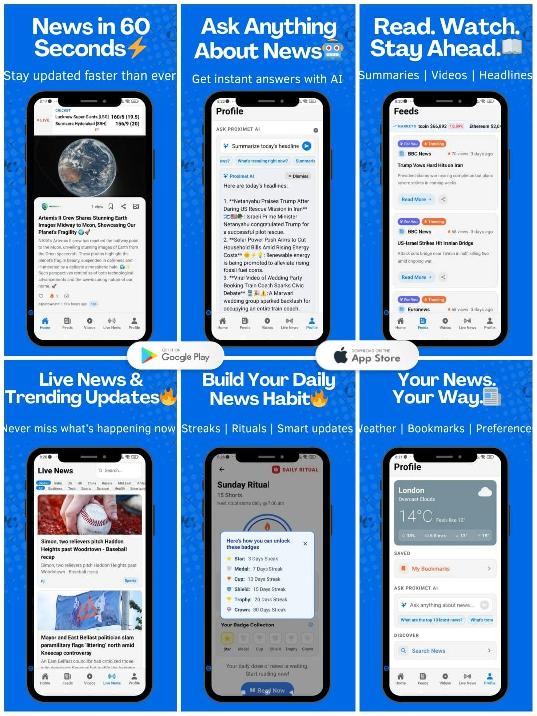 Proximet: AI Smart News App gallery image