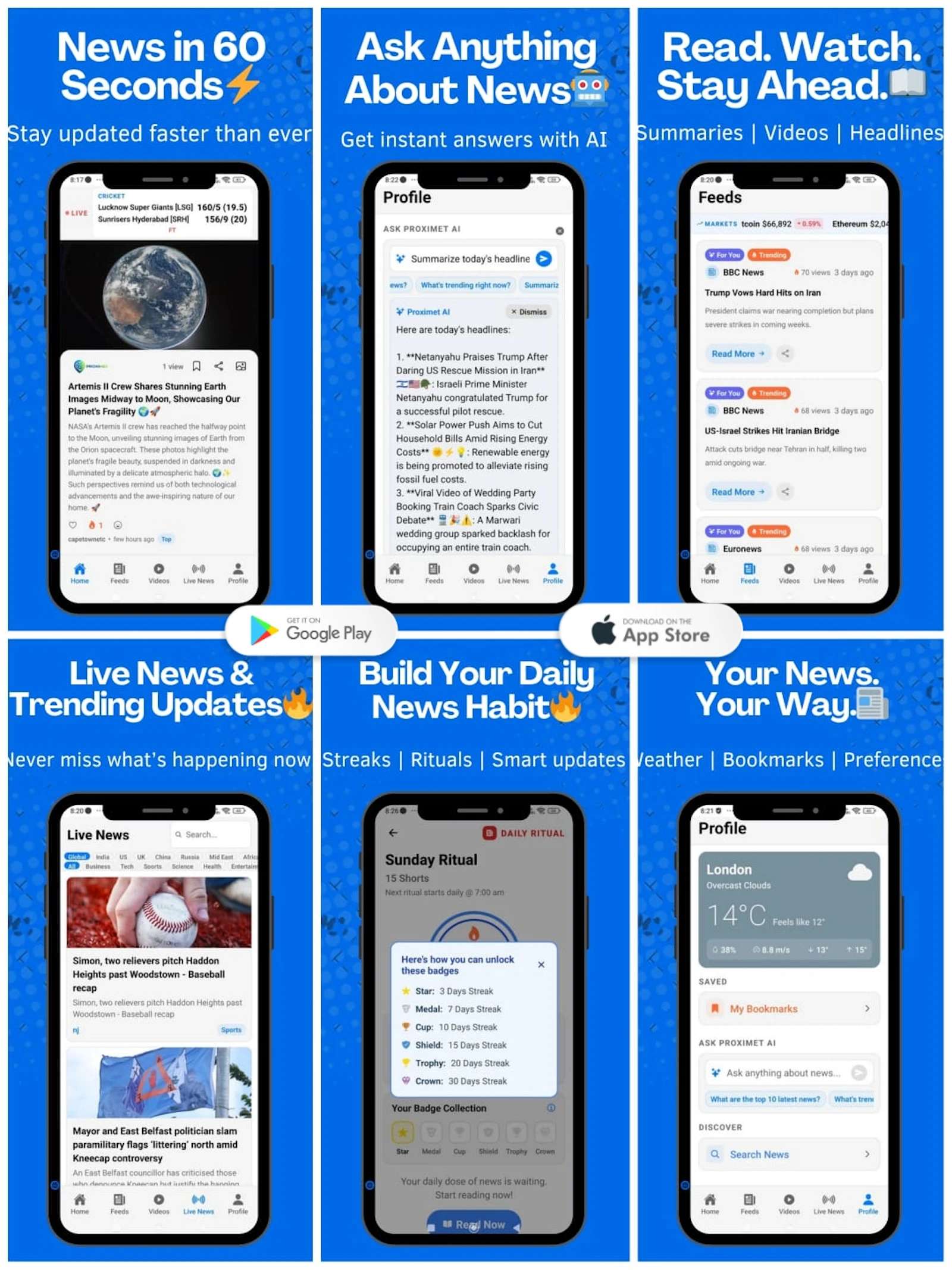 Proximet: AI Smart News App screenshot 6
