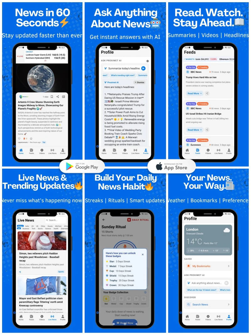 Proximet: AI Smart News App screenshot 6