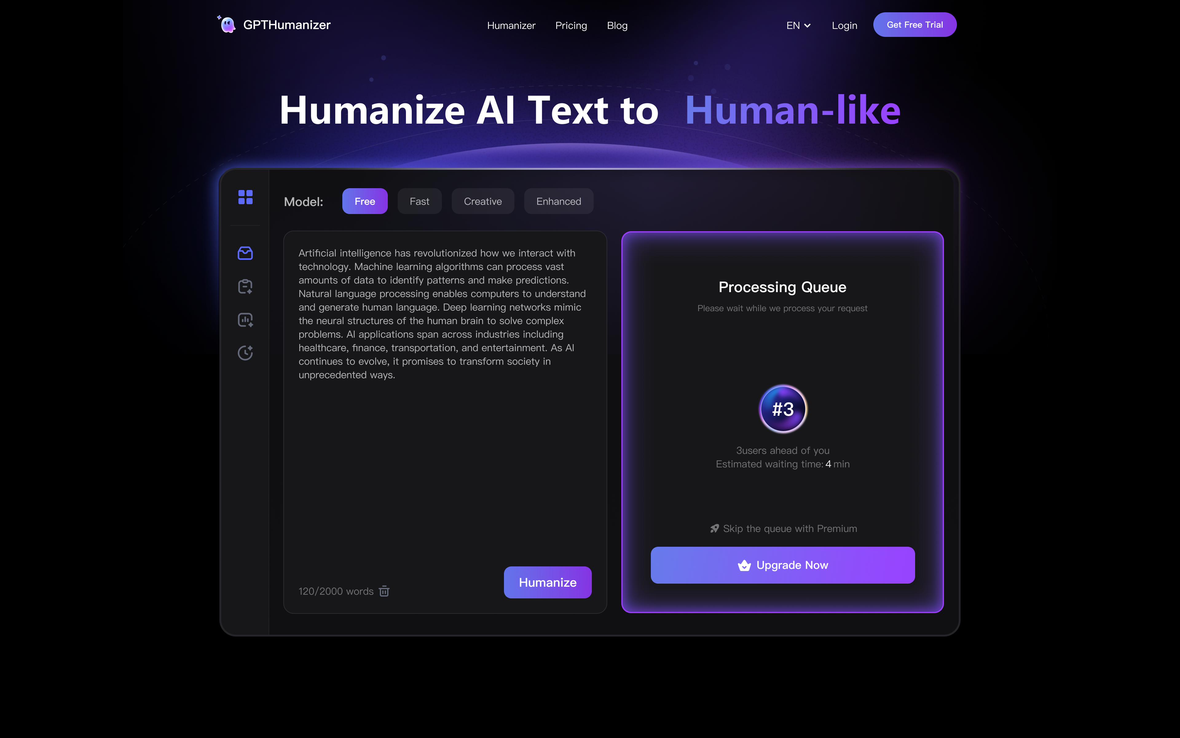 GPTHumanizer gallery image