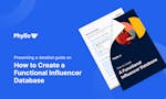Functional Influencer Database Template image