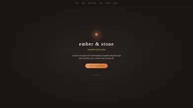 Ember & Stone — Remember you're alive gallery image
