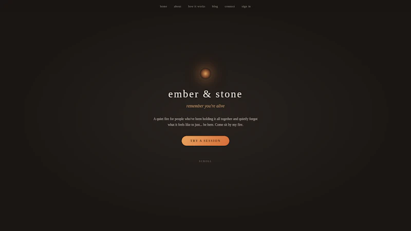 Ember & Stone — Remember you're alive screenshot 1