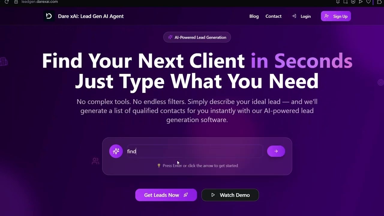 DarexAI LeadGen AI Automation Agent gallery image