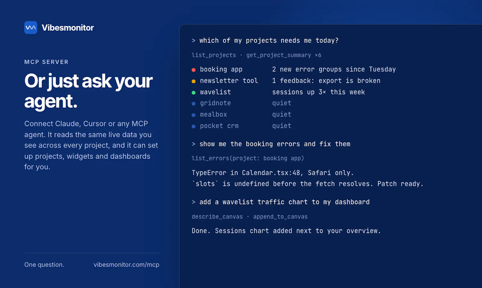 vibesmonitor.com screenshot 2