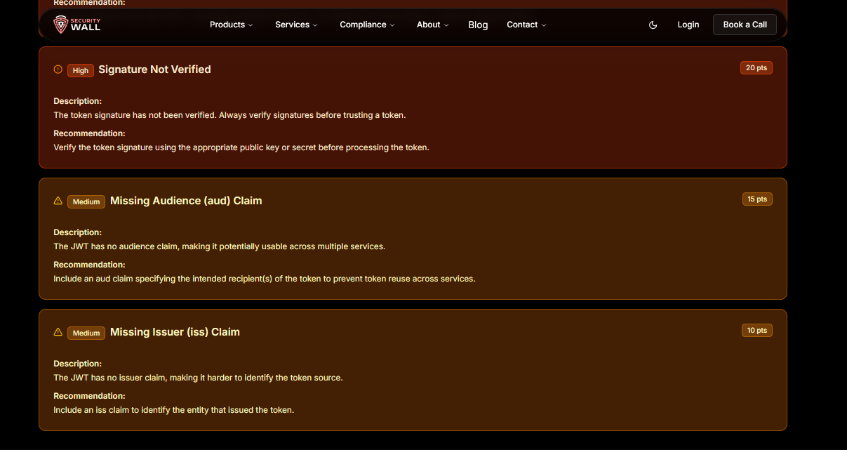 JWT Analyzer & Security Checker gallery image