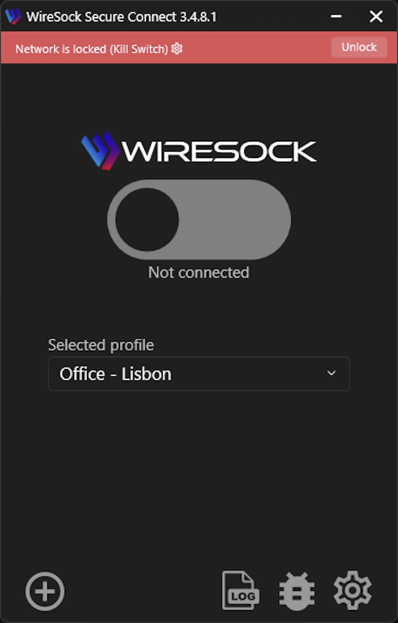 WireSock Secure Connect screenshot 3