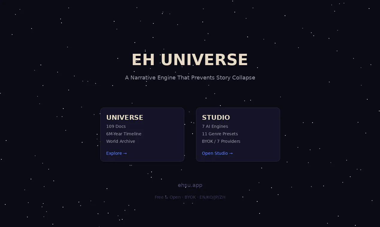 EH Universe Studio product banner
