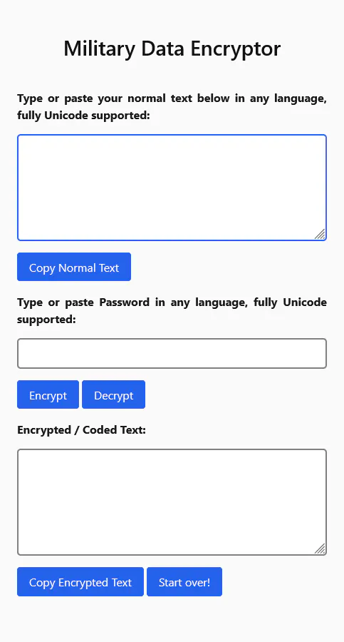 Military Data Encryptor gallery image