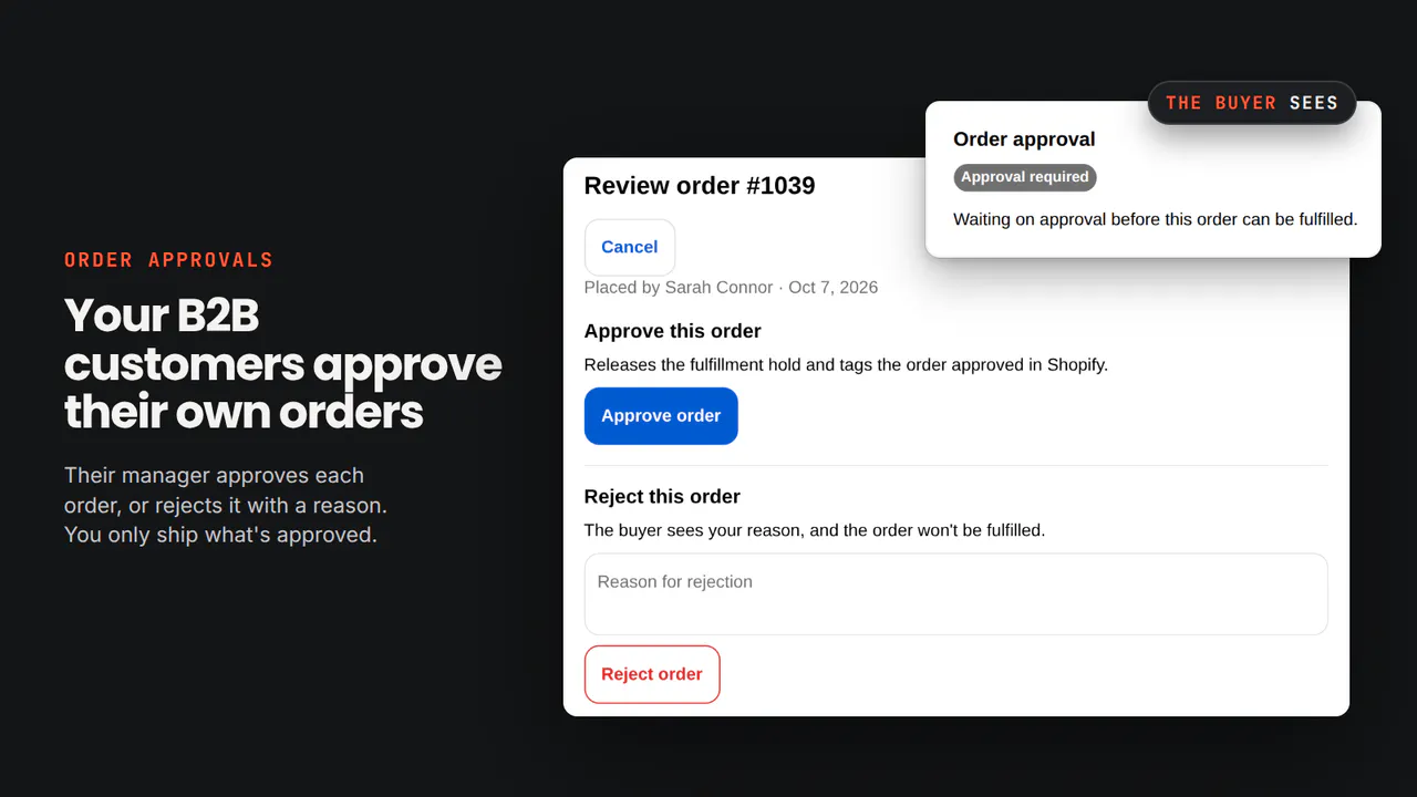 Tollgate: B2B Order Approvals gallery image