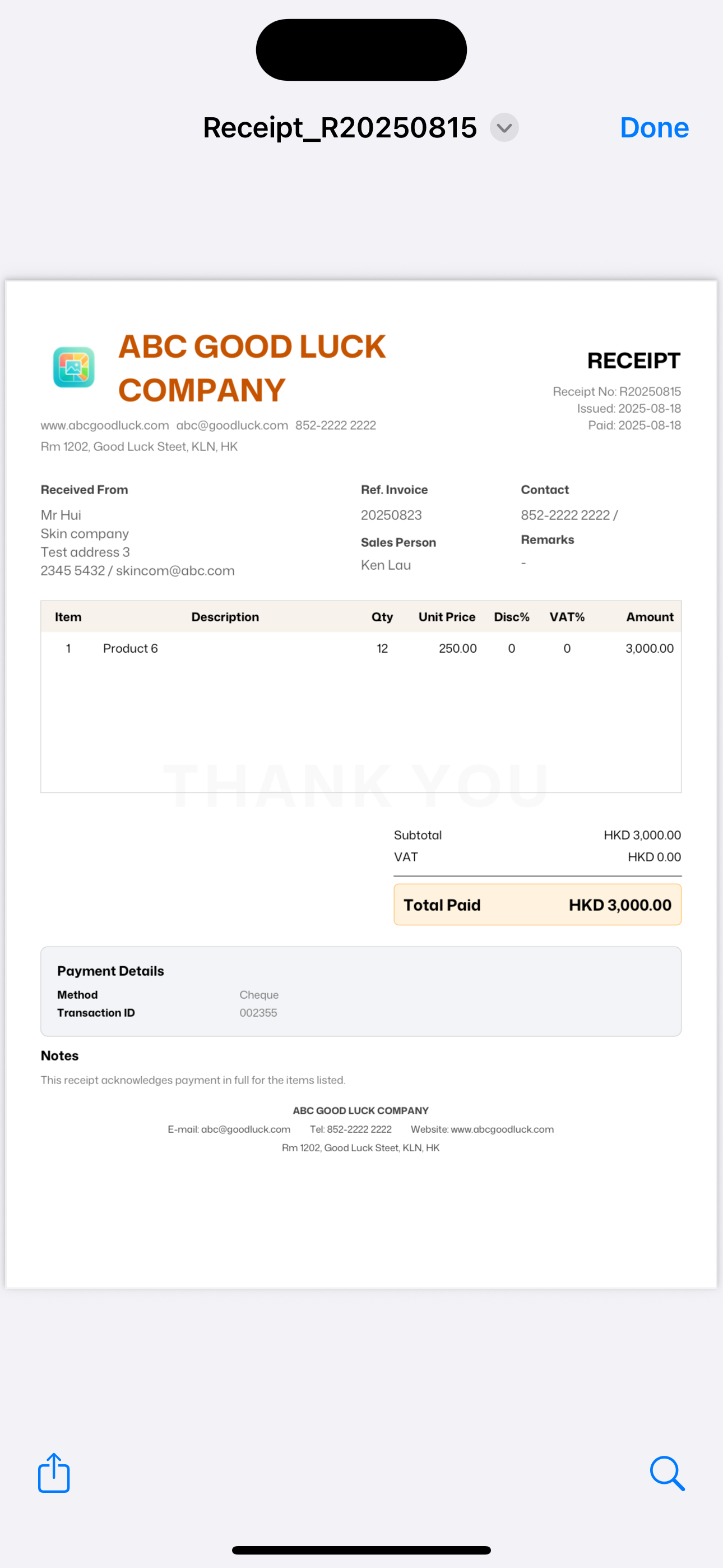 InvoiceEasy - InvoxEasy - Screenshot 3 showing product features and functionality
