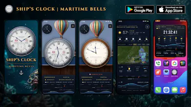 Ship's Clock Maritime Bells app gallery image