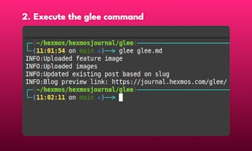 Un pipeline de diffusion de contenu fluide avec Gleee.