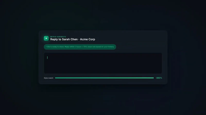 Nexus screenshot 1 (video preview)