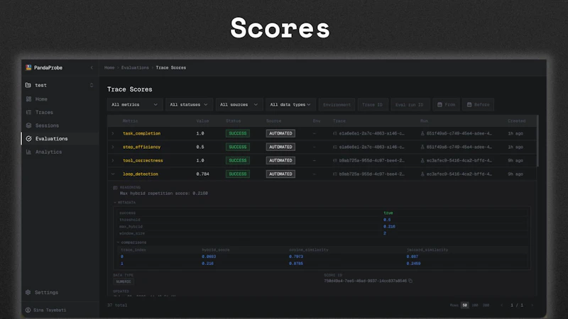 PandaProbe screenshot 7