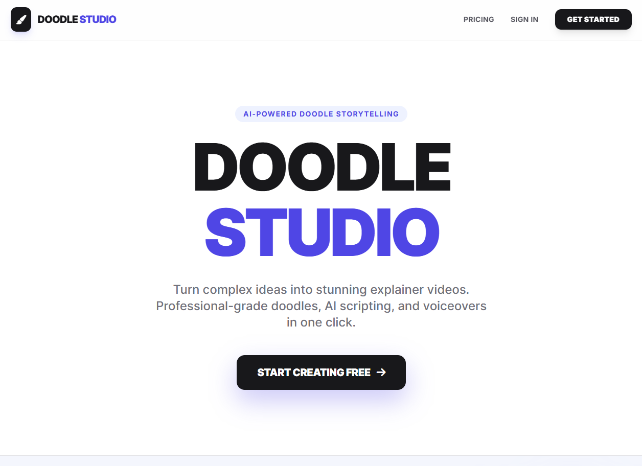 Doodle Studio - Screenshot 2 showing product features and functionality