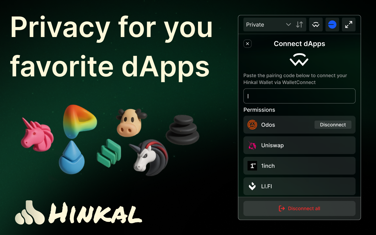 Hinkal Wallet - Screenshot 2 preview