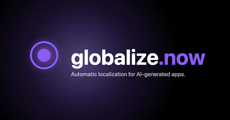 globalize.now screenshot 2