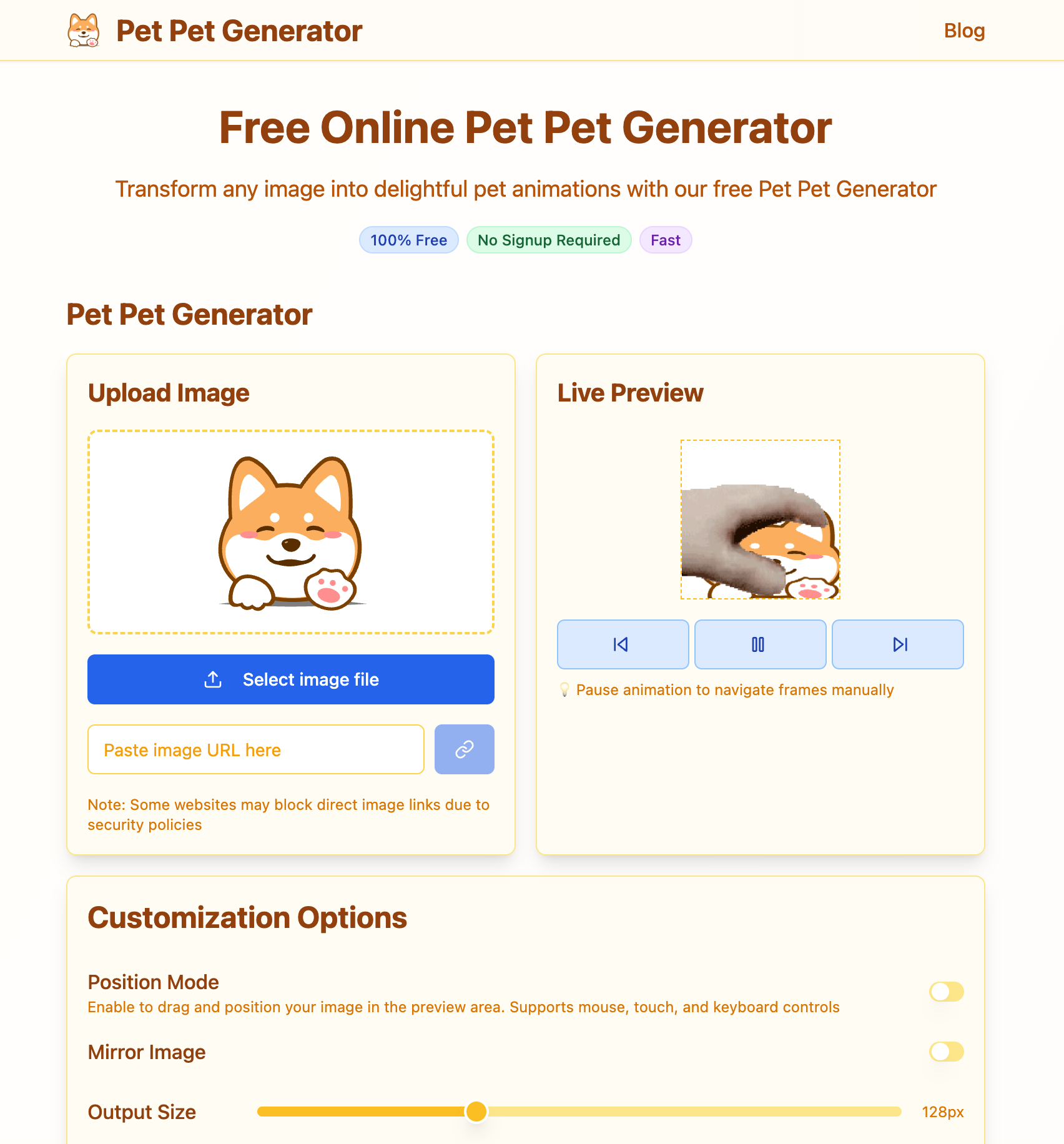 Pet Pet Generator gallery image