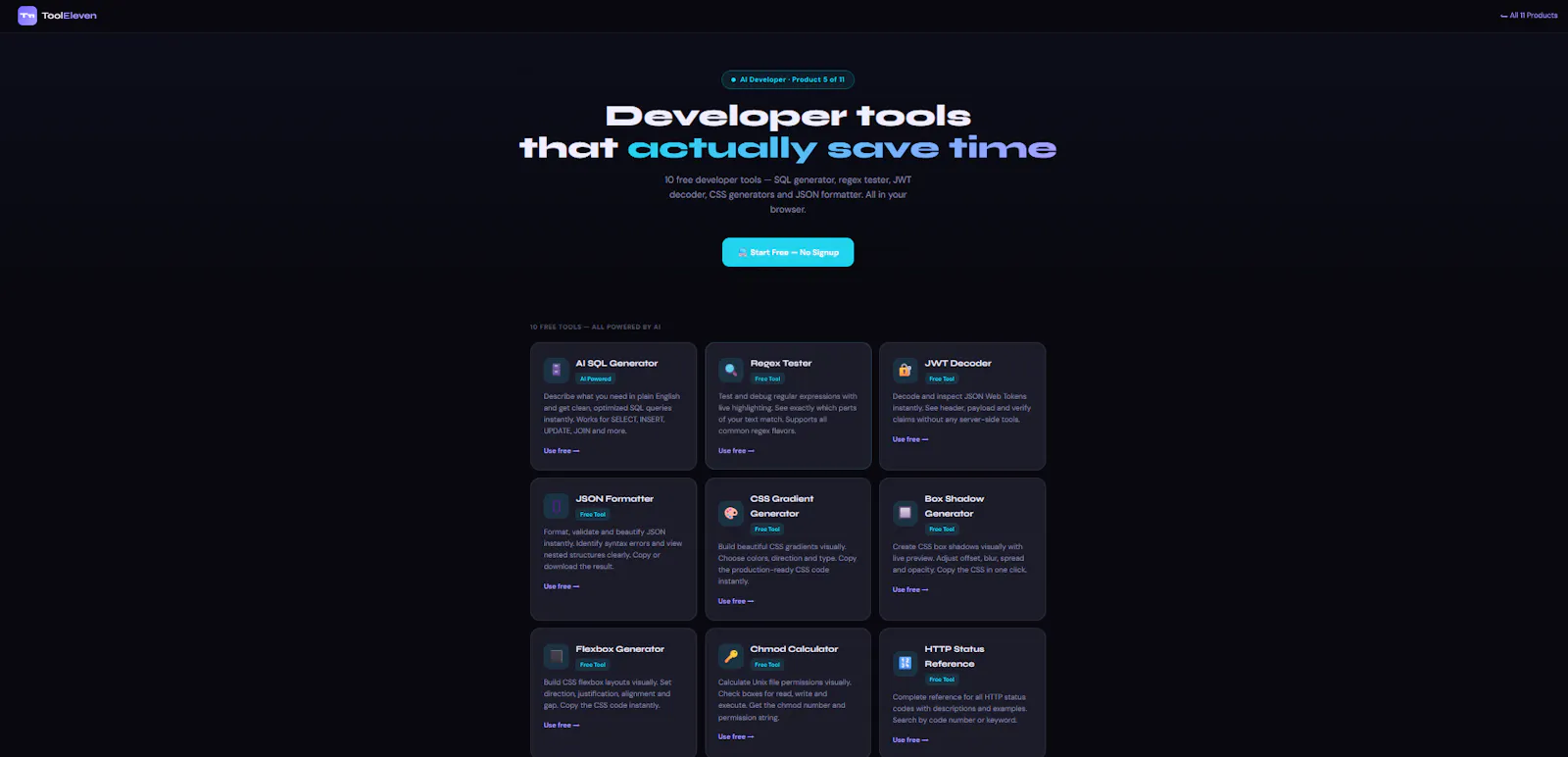 ToolEleven screenshot 4