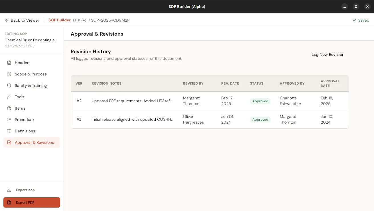 SOP Builder  gallery image