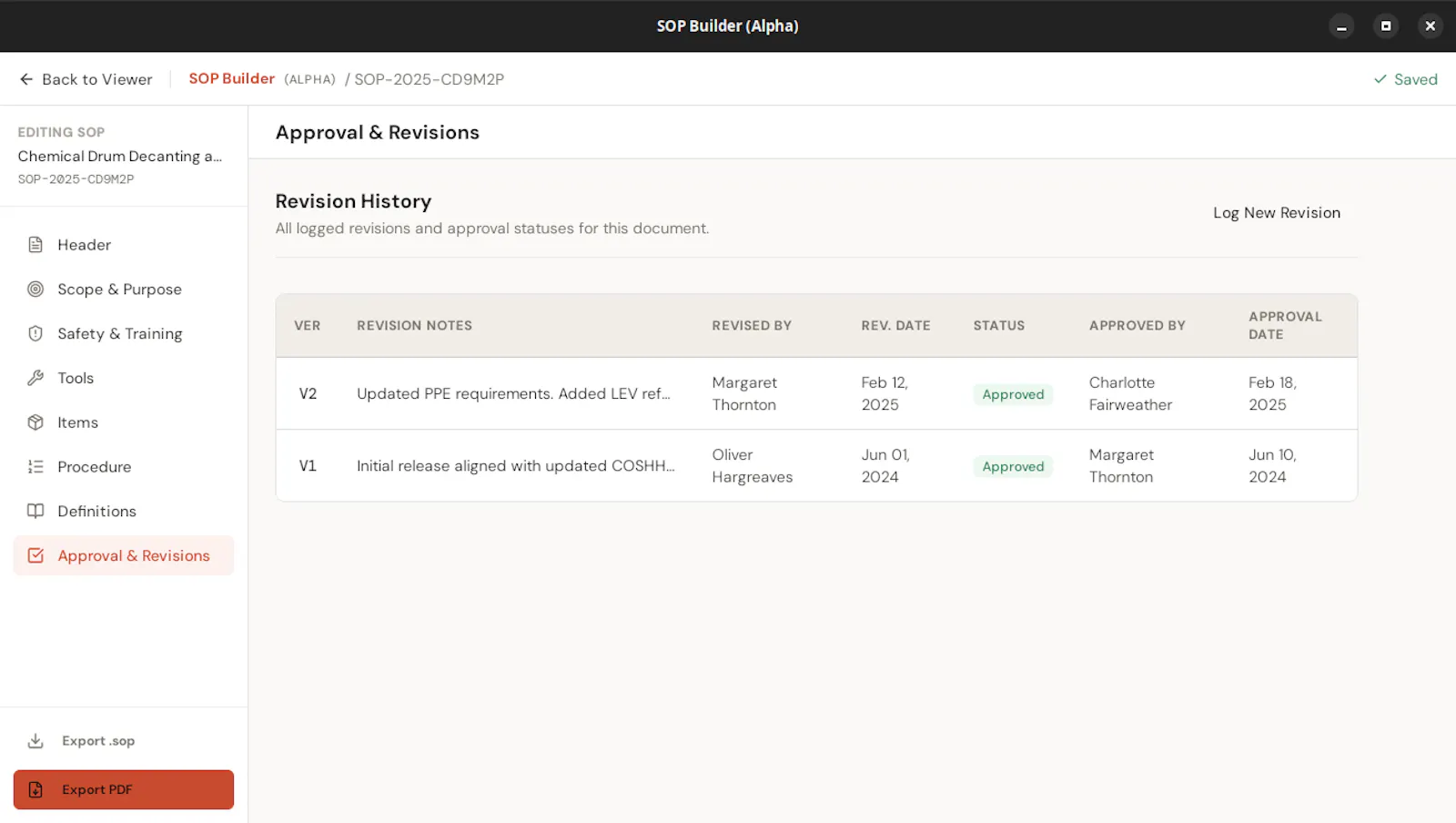 SOP Builder  screenshot 7