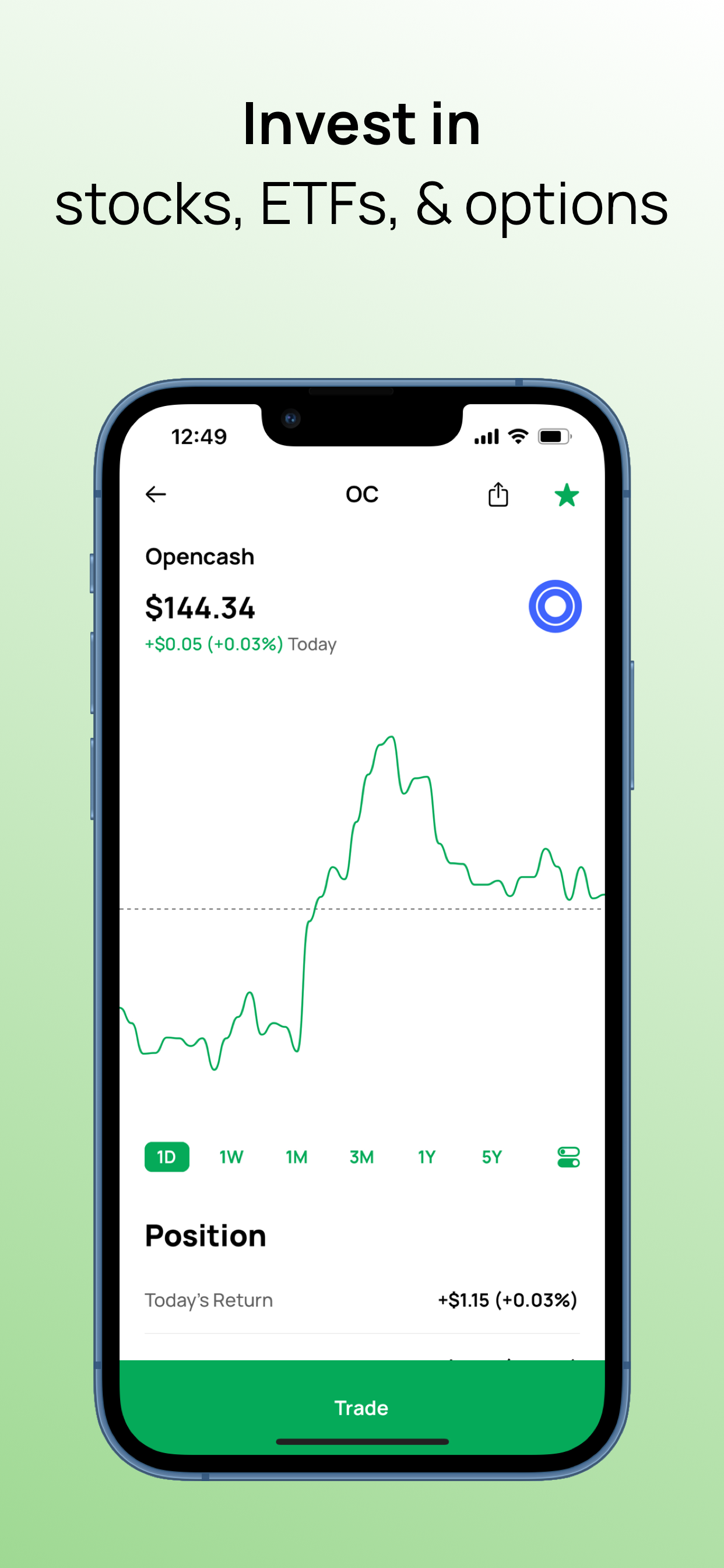 Opencash - Gewinnen Sie jedes Jahr bis zu 10 Millionen US -Dollar, während Sie in Aktien investieren Medien 4