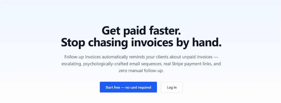 Follow-up Invoices gallery image