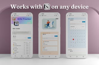 Bills Tracker āļø Notion AI gallery image