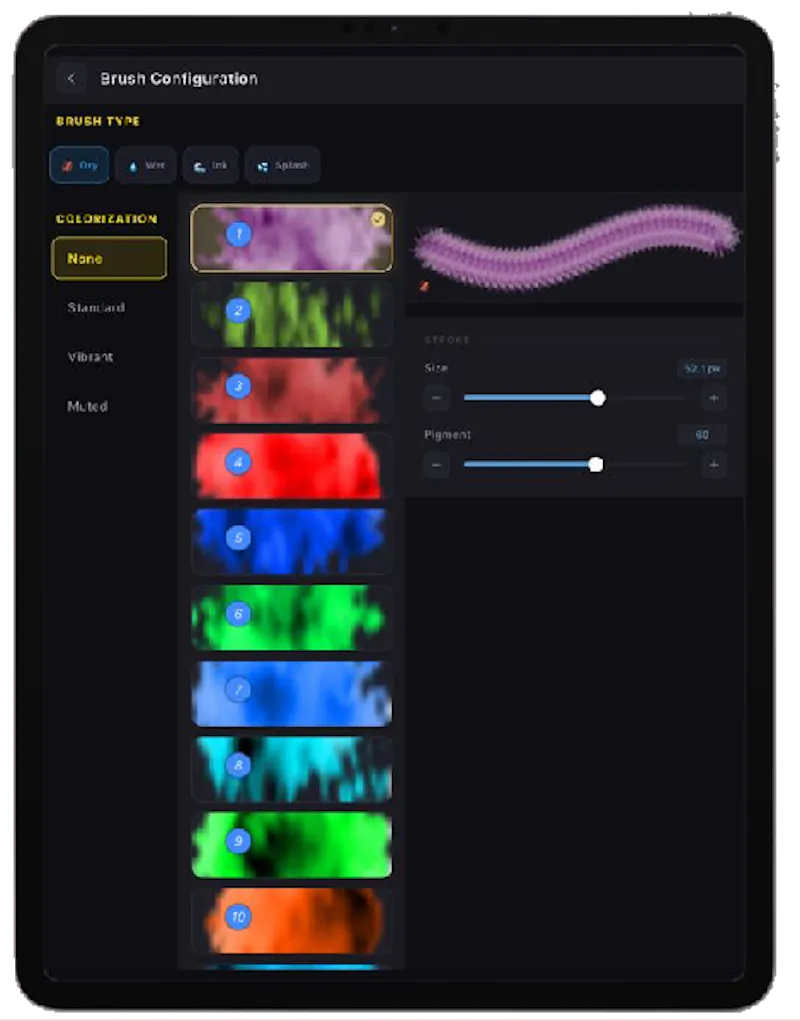 Aquasa - Watercolor Drawing Simulator screenshot 3
