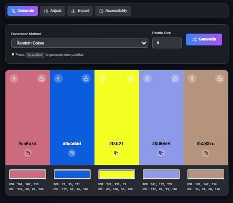 Free Online Color Picker gallery image