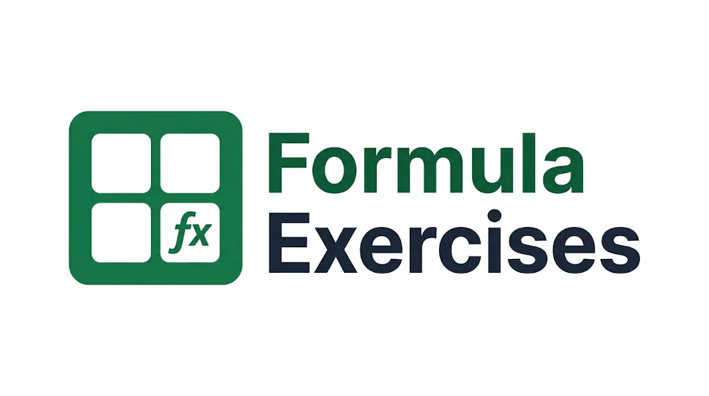 Excel Formula Exercises gallery image