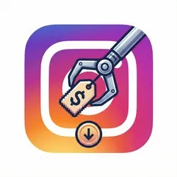 Cheapest instagram post scraper  - Product Hunt launch logo