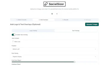 SocialSizer gallery image