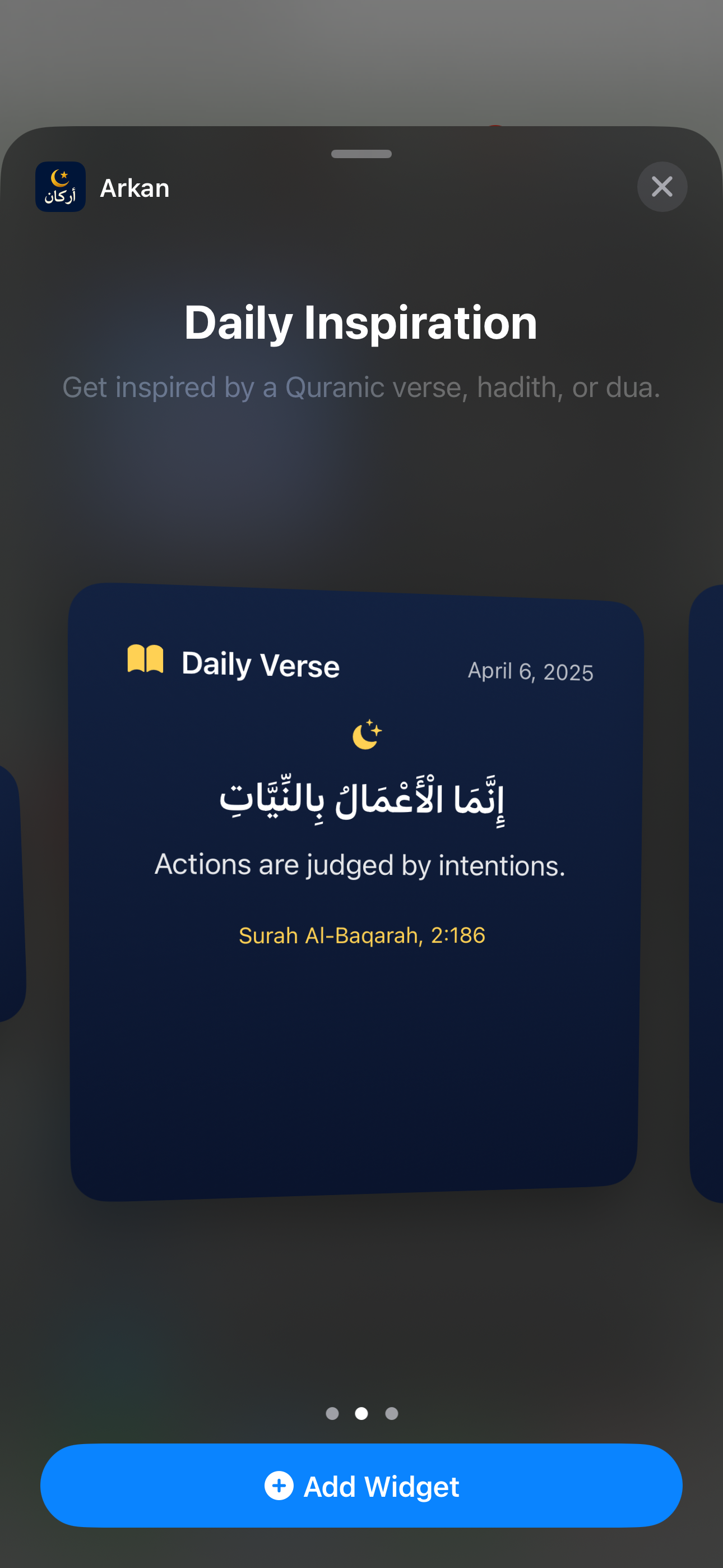 Arkan: Prayer Times & Qibla media 6