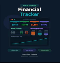 Open Circle: Financial Tracker gallery image