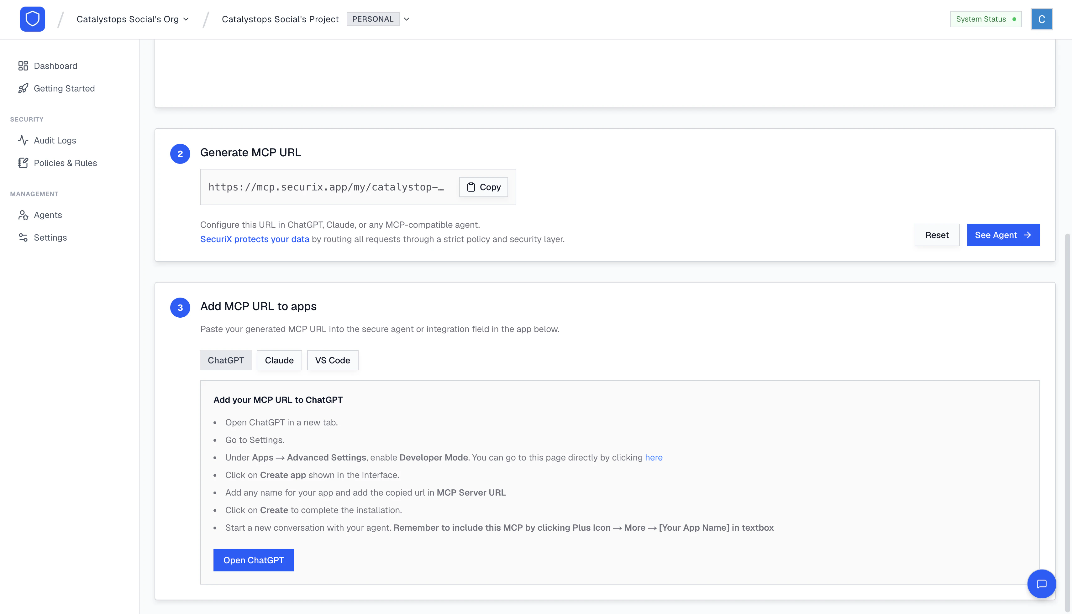 SecuriX screenshot 4