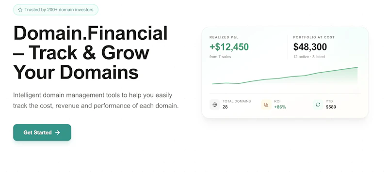 Domain.Financial screenshot 1