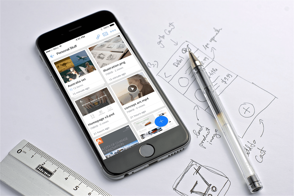 Jumpshare for iPhone Image