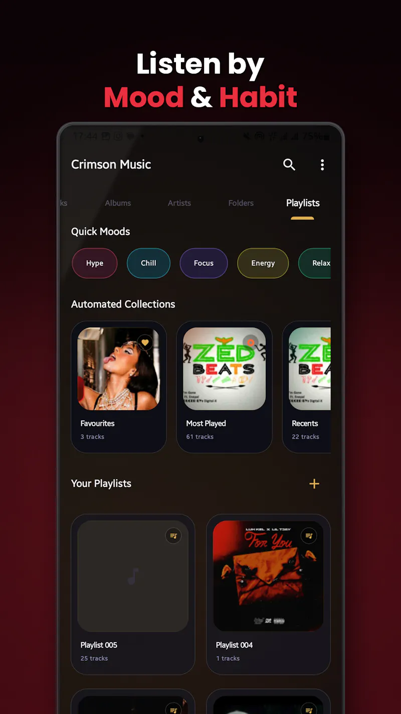 Crimson Player screenshot 5