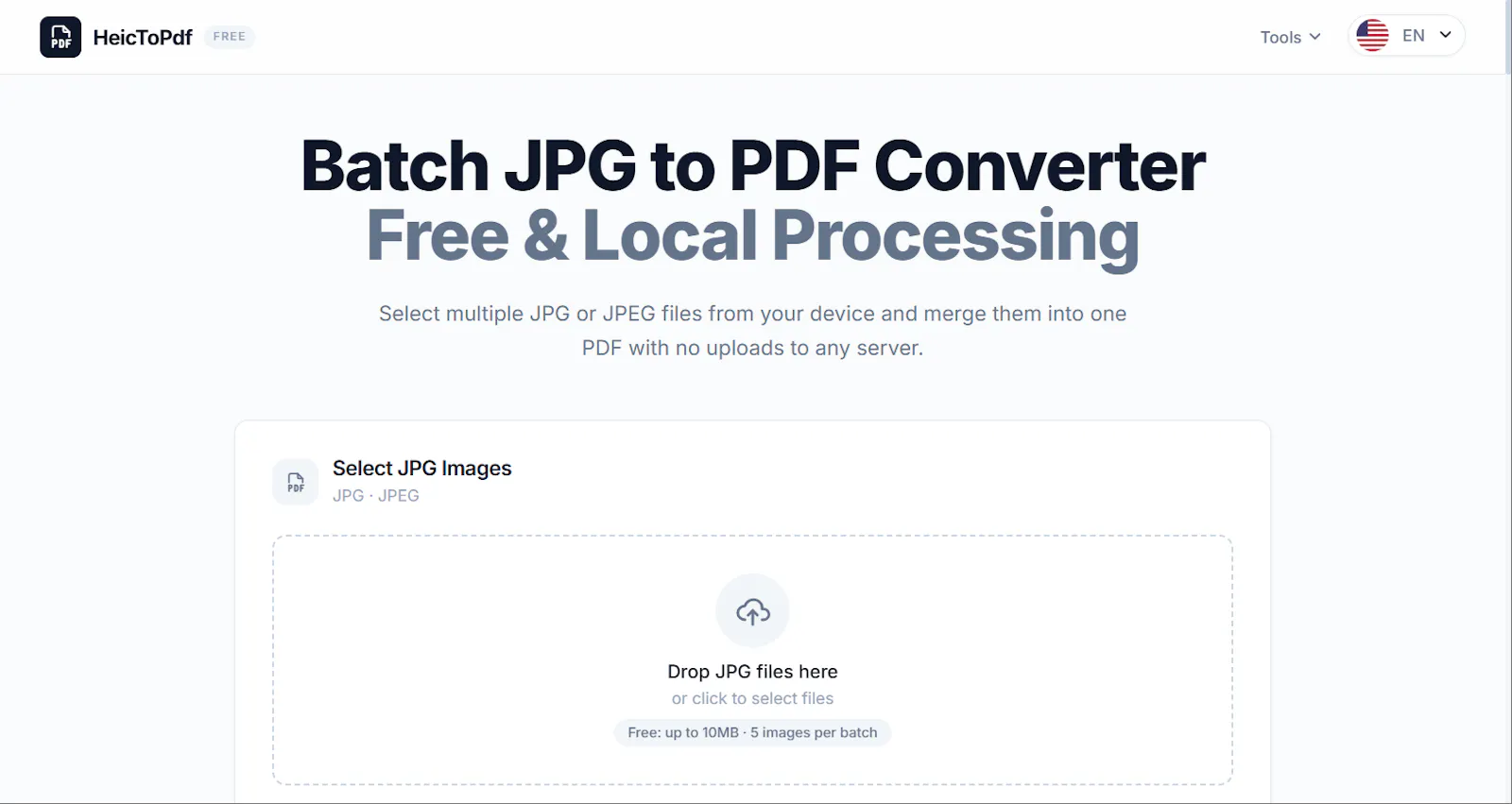HeicToPdf screenshot 1