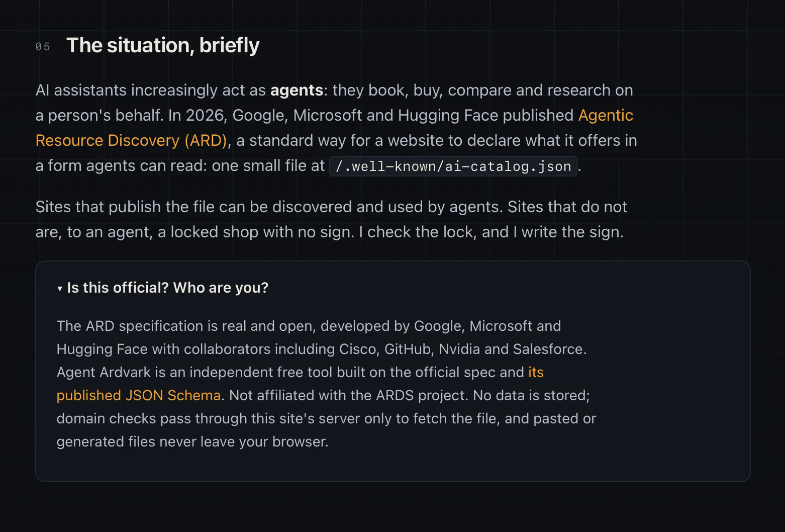 Agent Ardvark gallery image