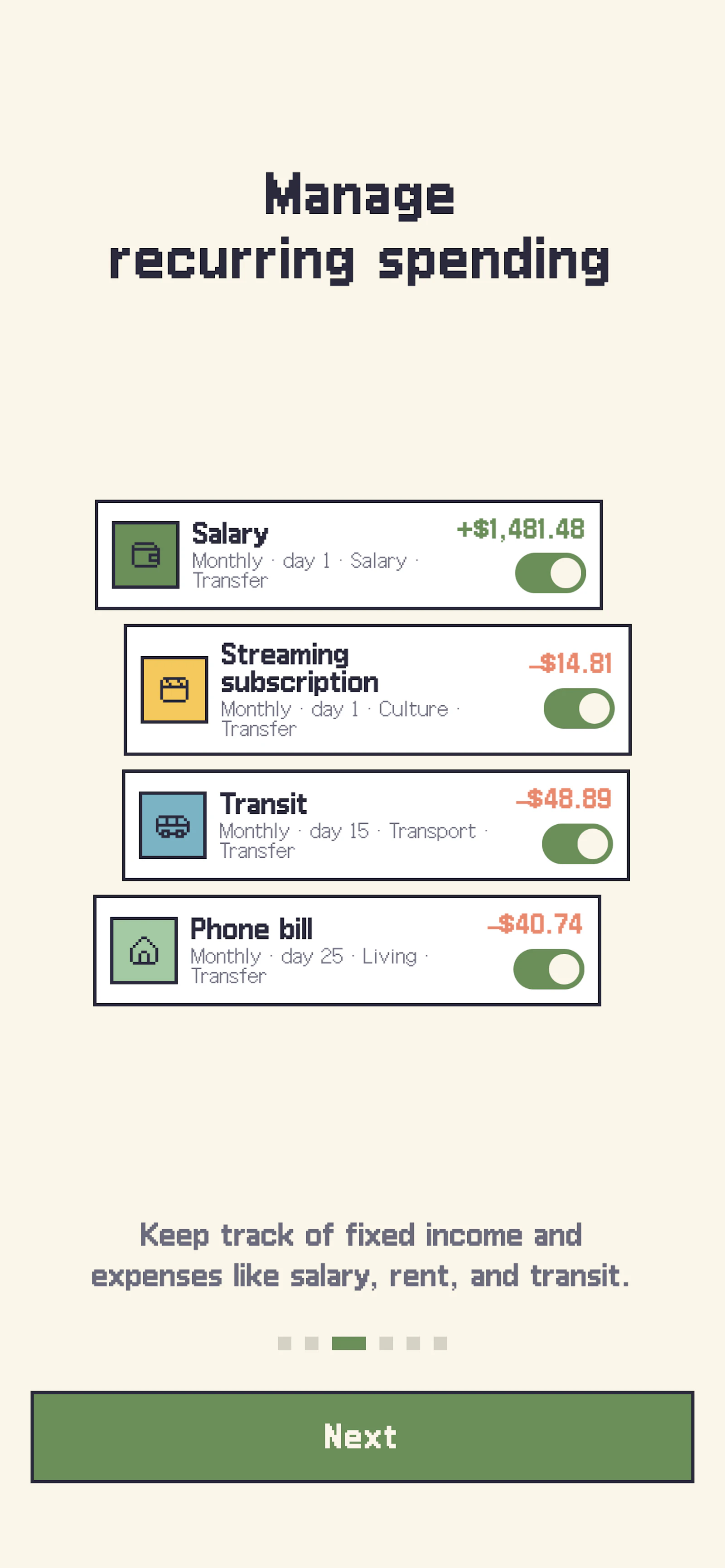 Moneyblock screenshot 3