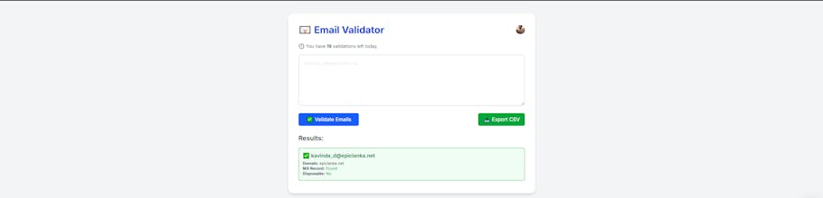 MailValidator gallery image