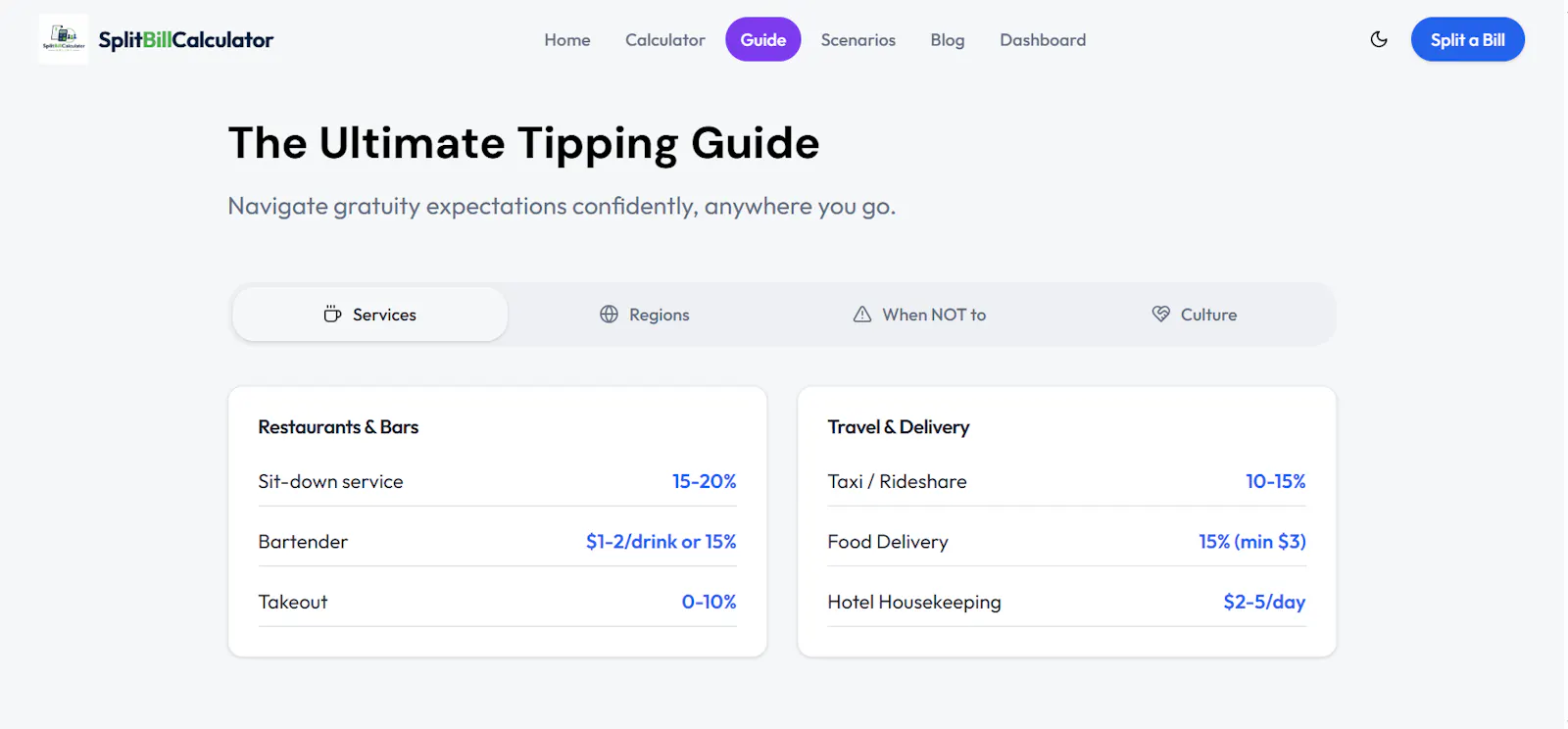 split bill calculator online screenshot 3